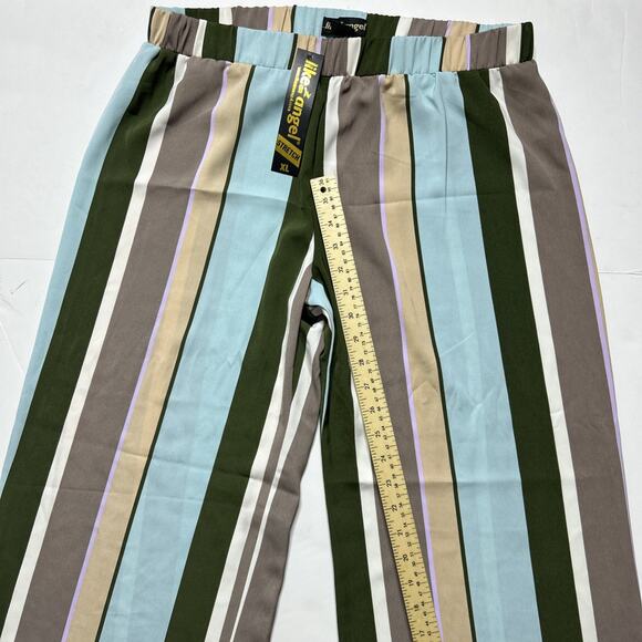 Like An Angel Pants Wide Leg Flowy Multicolor Women Size XL - Picture 8 of 14